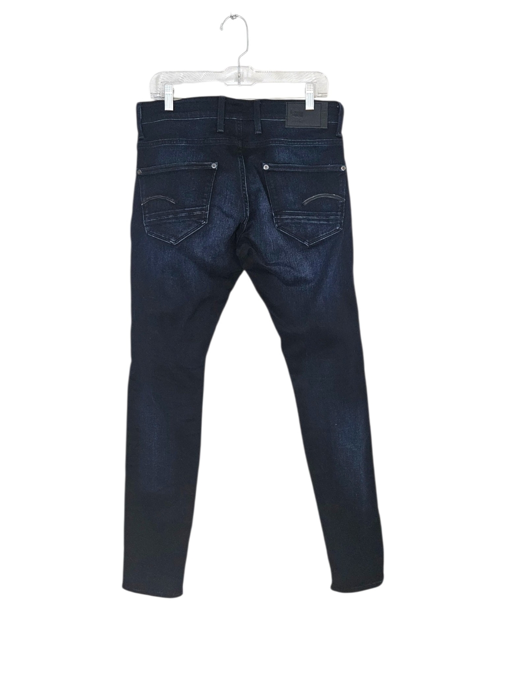 G-Star Raw Dark Blue Revend Skinny Jeans 33x34 - Picture 8 of 16